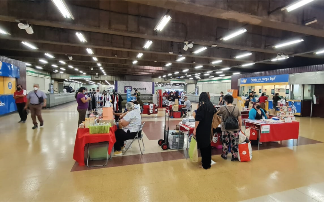 Emprendimientos peñalolinos participan de Mercado a un Metro