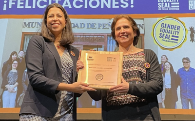 PNUD reconoce a Peñalolén con el primer Sello de Oro mundial en equidad de género